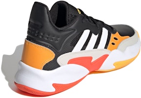 adidas neo STREETSPIRIT 2.0 低筒 籃球鞋 男款 黑橙白 Shop adidas neo STREETSPIRIT 2.0 低筒 籃球鞋 男款 黑橙白