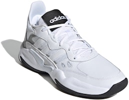 adidas neo Streetspirit 2.0 防滑耐磨 中筒實戰籃球鞋 白灰黑 Lookbook adidas neo Streetspirit 2.0 防滑耐磨 中筒實戰籃球鞋 白灰黑