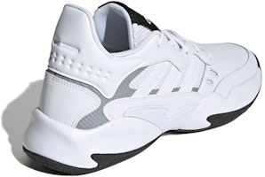 adidas neo Streetspirit 2.0 防滑耐磨 中筒實戰籃球鞋 白灰黑 Shop adidas neo Streetspirit 2.0 防滑耐磨 中筒實戰籃球鞋 白灰黑