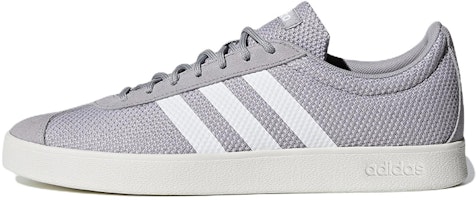 adidas NEO VL Court 2.0 'Grey White' F34578 adidas NEO VL Court 2.0 'Grey White' F34578