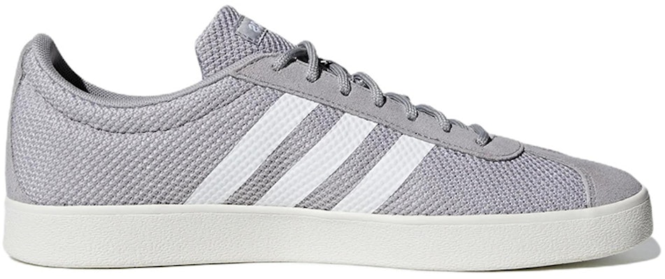 adidas neo Vl Court 2.0 耐磨輕便休閒板鞋 灰白 Order adidas neo Vl Court 2.0 耐磨輕便休閒板鞋 灰白