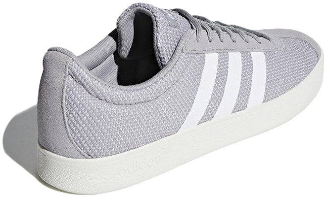 adidas neo Vl Court 2.0 耐磨輕便休閒板鞋 灰白 Shop adidas neo Vl Court 2.0 耐磨輕便休閒板鞋 灰白