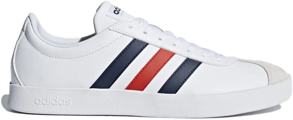 adidas Neo VL Court 2.0 ''Wit Zwart Rood'' DA9884 Order adidas Neo VL Court 2.0 ''Wit Zwart Rood'' DA9884