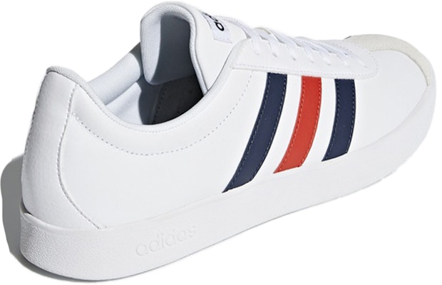 adidas neo Vl Court 2.0 'Putih Hitam Merah' DA9884 Shop adidas neo Vl Court 2.0 'Putih Hitam Merah' DA9884