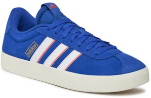 Lookbook adidas neo Vl Court 舒適 耐磨輕便 低筒 板鞋 男女同款 藍白色