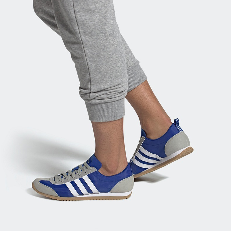Sizing adidas neo VS JOG 防滑耐磨 低筒路跑鞋 男女款 藍灰白