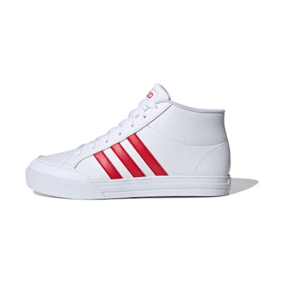 adidas neo Vs Set Mid 'White Red'