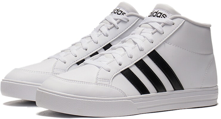 adidas neo Vs Set Mid White/Black FY3042 Lookbook adidas neo Vs Set Mid White/Black FY3042