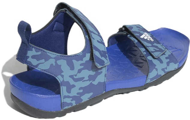 adidas Nessar 'Comfort Breathable Sandal Blue' EY3772 Shop adidas Nessar 'Comfort Breathable Sandal Blue' EY3772