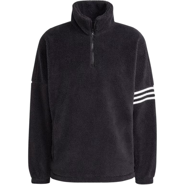 adidas Neuclassics FW24 Black Long-Sleeve Sweatshirt - Stylish & Comfy IW0976