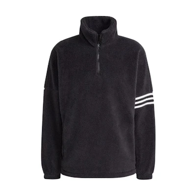 adidas Neuclassics FW24 Black Long-Sleeve Sweatshirt - Stylish & Comfy IW0976