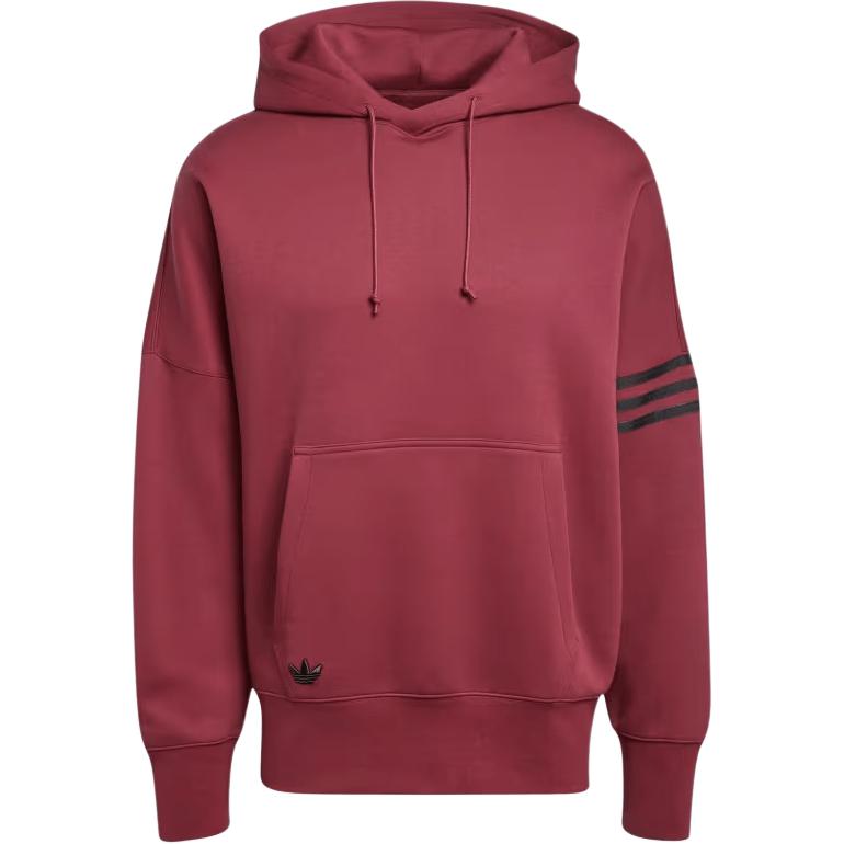 adidas Neuclassics Hoodie FW24 Pullover in Shadow Red JC9936