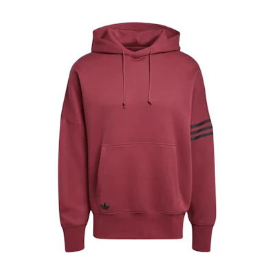 adidas Neuclassics Hoodie FW24 Pullover in Shadow Red JC9936