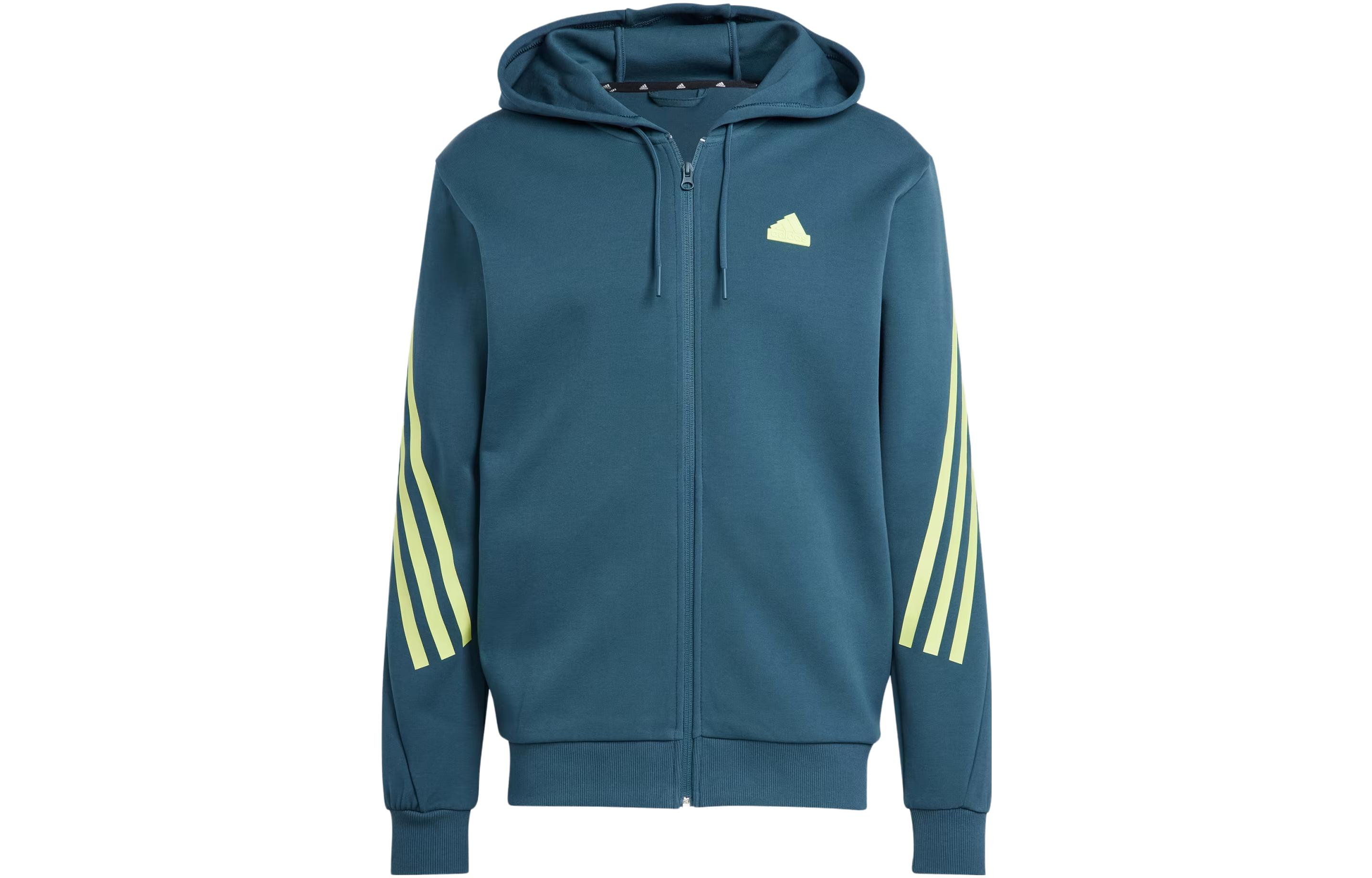 adidas Night Navy Logo Print Hoodie Raglan Sleeve Jacket Japan Edition IJ8878-JAPAN