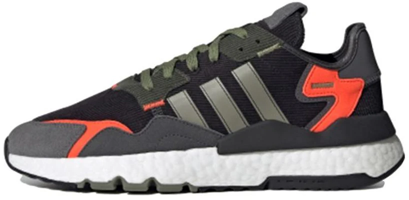 adidas originals Nite Jogger 防滑耐磨 低筒 運動休閒鞋 男女同款 黑綠灰 Buy adidas originals Nite Jogger 防滑耐磨 低筒 運動休閒鞋 男女同款 黑綠灰