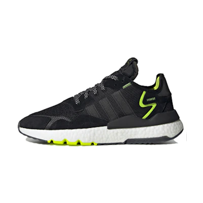adidas Nite Jogger 'Black Solar Yellow'