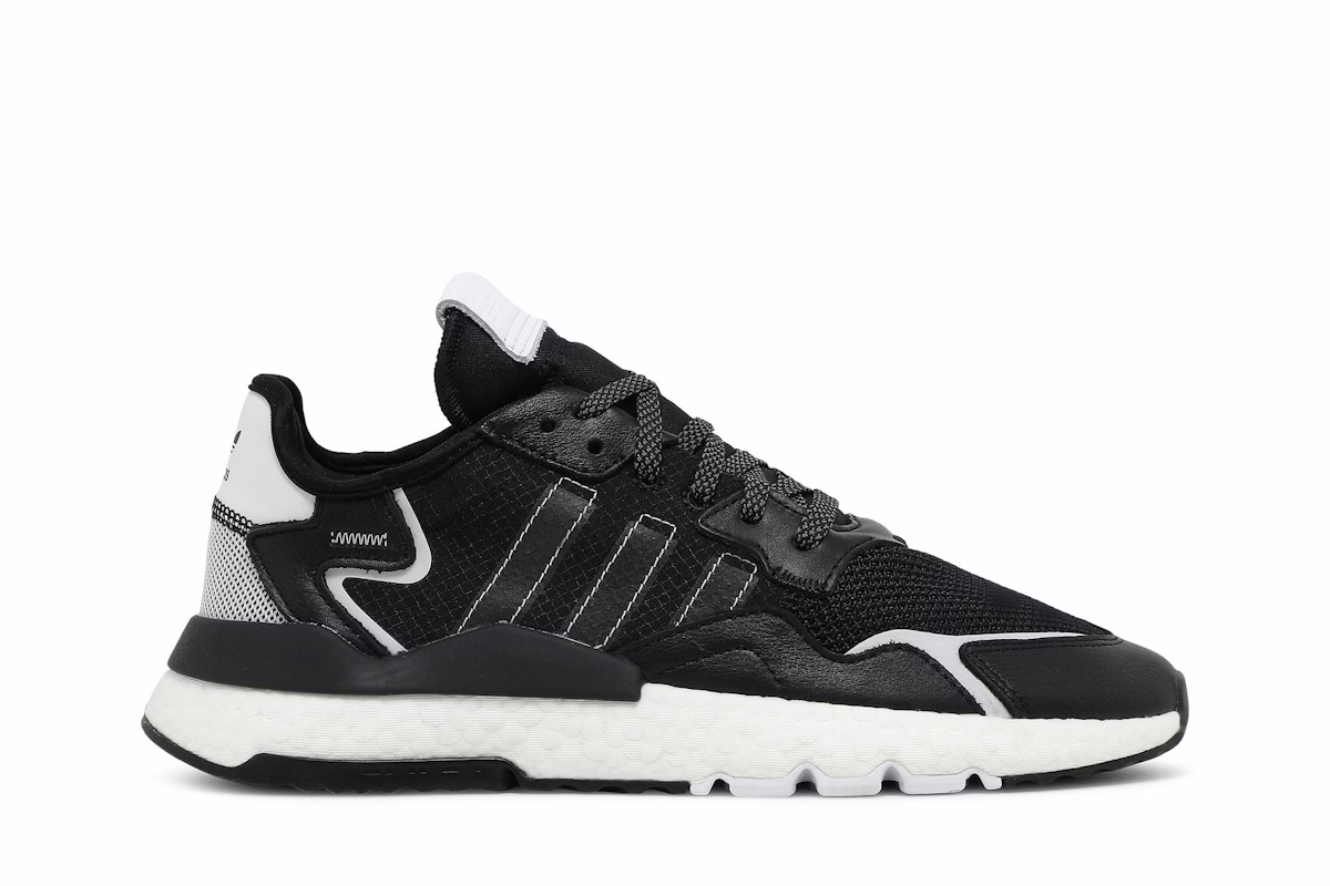 adidas Nite Jogger 'Black White' FW2055