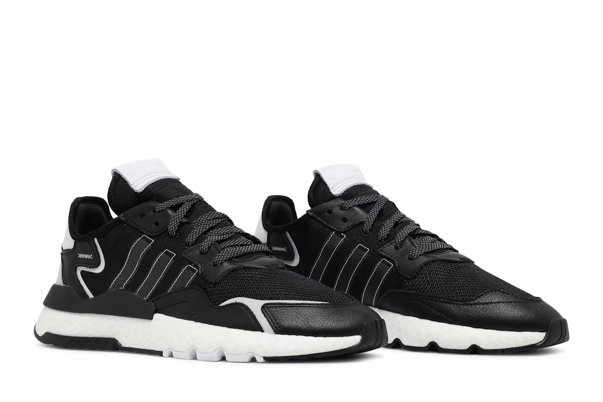 adidas Nite Jogger 'Black White' FW2055