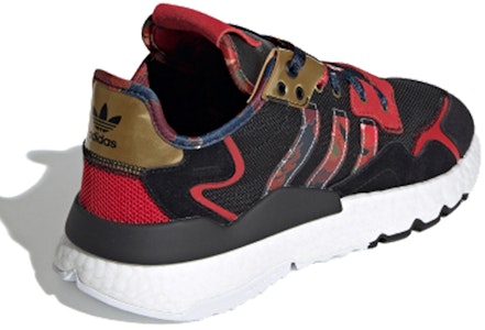 adidas originals Nite Jogger 減震耐磨 低筒 運動休閒鞋 男女款 閃金緋紅 Lookbook adidas originals Nite Jogger 減震耐磨 低筒 運動休閒鞋 男女款 閃金緋紅