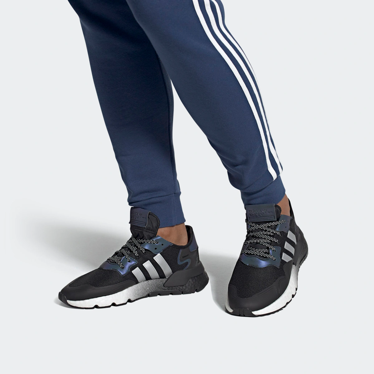adidas Nite Jogger 'Core Black Silver' EF5403
