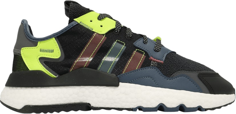 adidas Nite Jogger Grey Blue Yellow FZ1958 FZ1958 Novelship