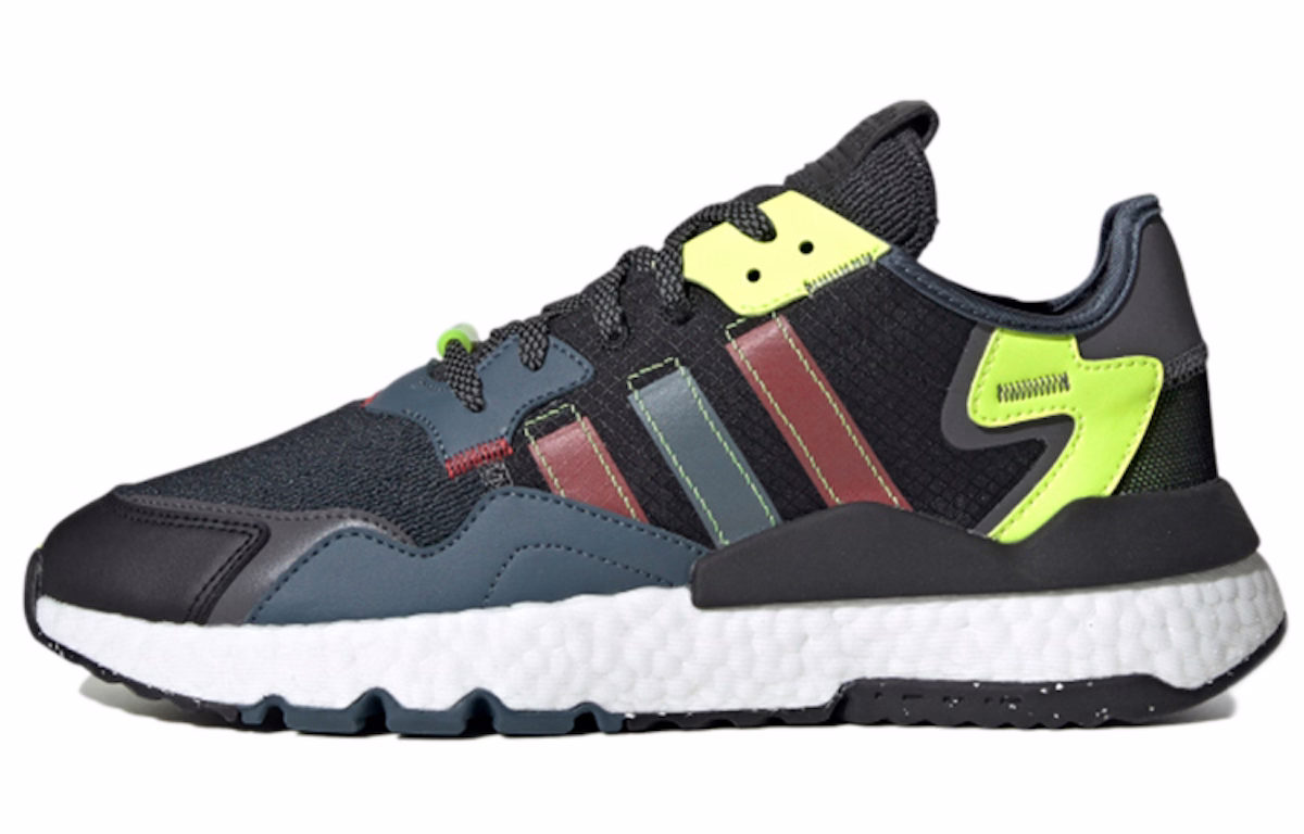 adidas Nite Jogger 'Grey Blue Yellow' FZ1958