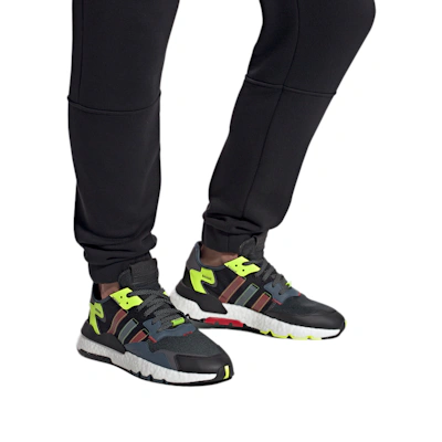 adidas Nite Jogger 'Grey Blue Yellow' FZ1958