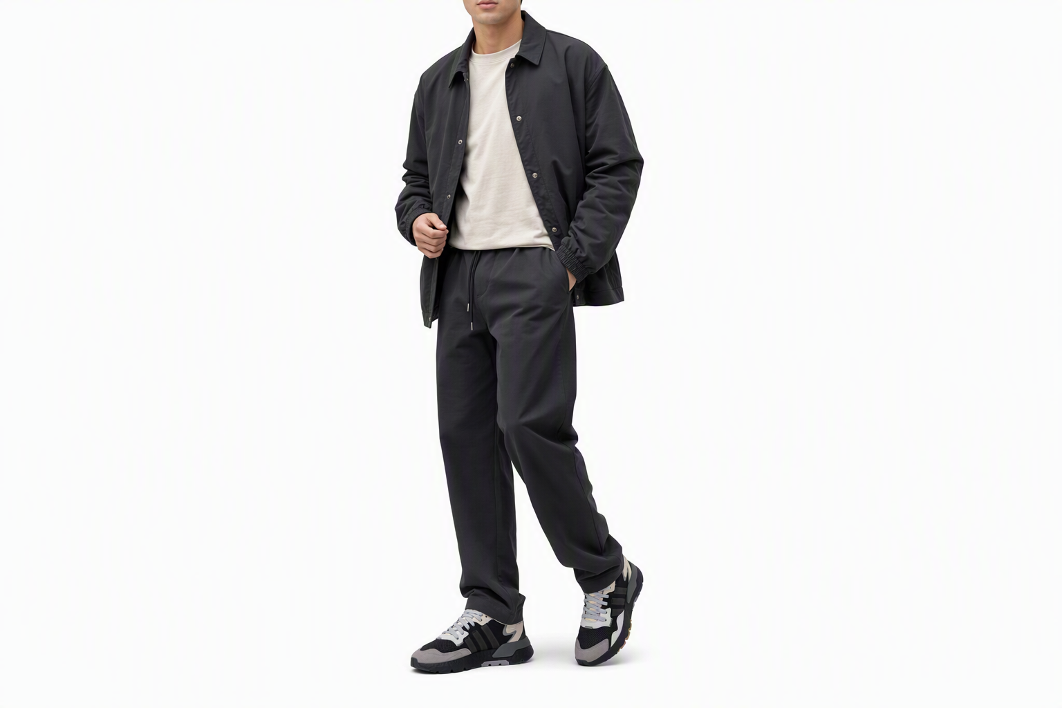 Order 阿迪达斯 Nite Jogger 灰色系列 - 碳黑款 BD7933