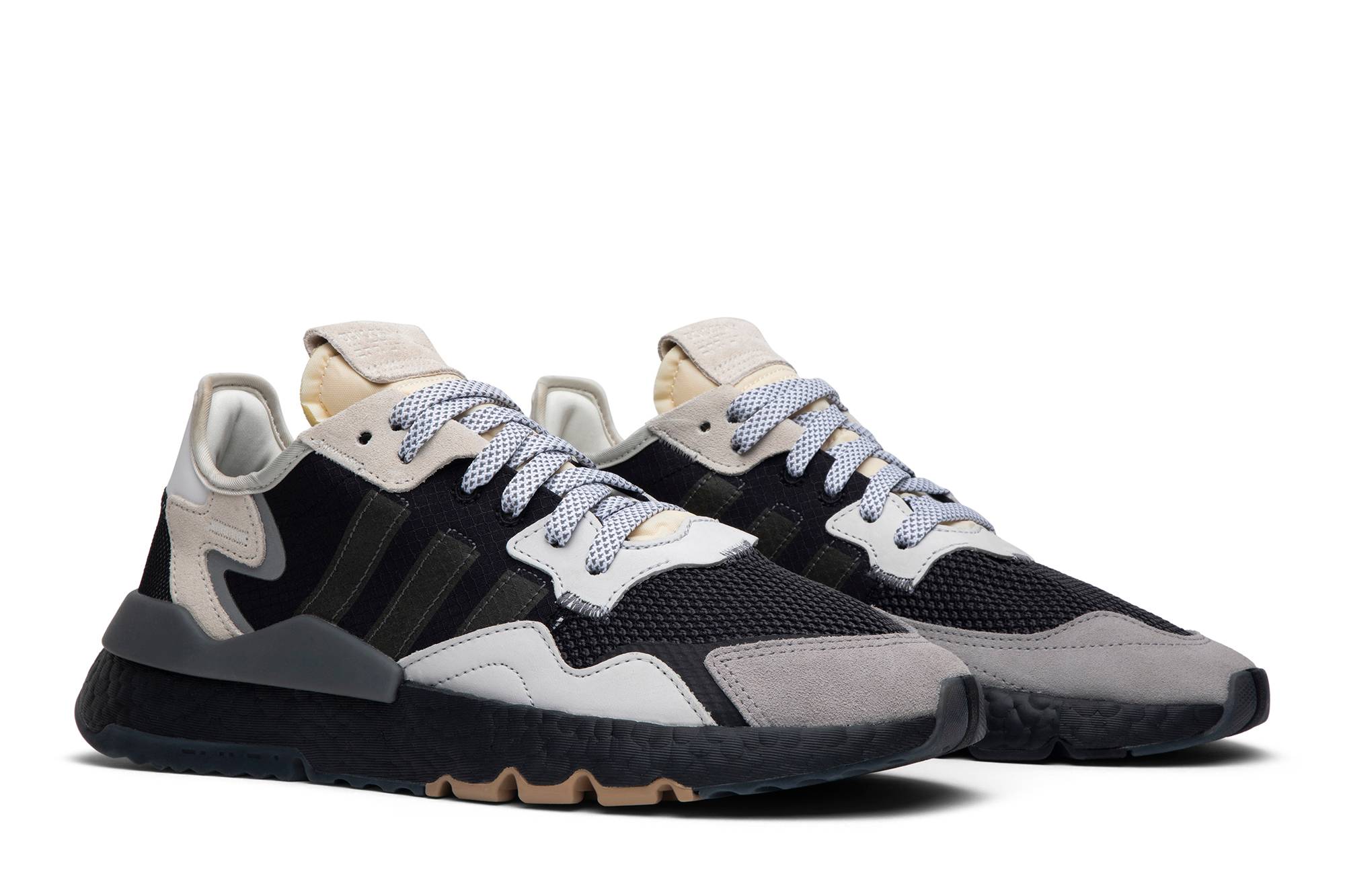 Cheap adidas Nite Jogger 'Grey Pack - Carbon' Kelabu BD7933