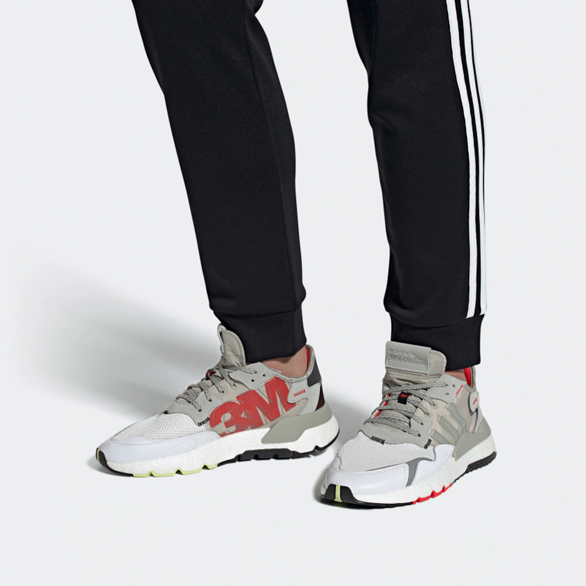 adidas Nite Jogger 'Metal Grey White' EF5409