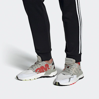 adidas Nite Jogger 'Metal Grey White' EF5409