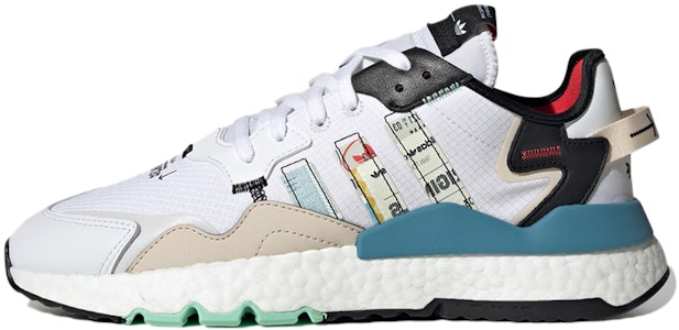 adidas originals Nite Jogger 減震耐磨 中筒 運動休閒鞋 男女款 白色 Buy adidas originals Nite Jogger 減震耐磨 中筒 運動休閒鞋 男女款 白色