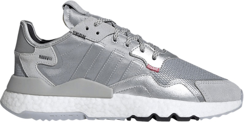 adidas Nite Jogger Silver Metallic EE5851 Novelship