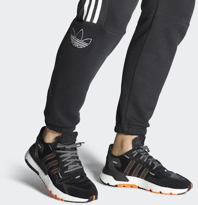 adidas Nite Jogger 'Solar Orange' Lelaki & Wanita FW0187 Sizing adidas Nite Jogger 'Solar Orange' Lelaki & Wanita FW0187