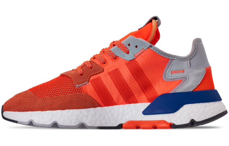 Buy adidas originals Nite Jogger 減震防滑 低筒 運動休閒鞋 男款 紅橙