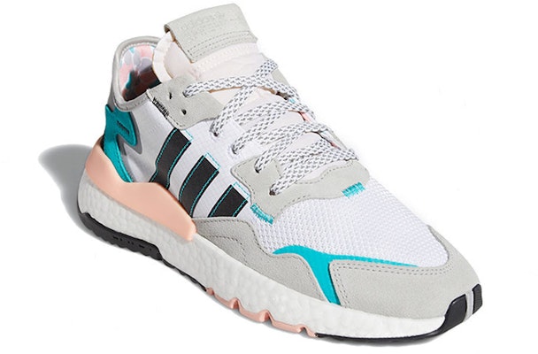 adidas Nite Jogger 'Putih Hi-Res Aqua' FV3852 Lookbook adidas Nite Jogger 'Putih Hi-Res Aqua' FV3852