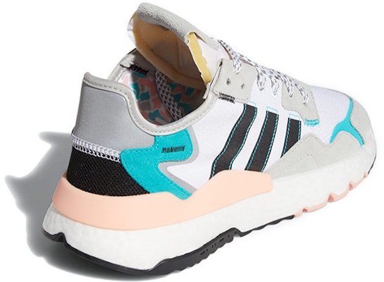 adidas Nite Jogger 'Putih Hi-Res Aqua' FV3852 Shop adidas Nite Jogger 'Putih Hi-Res Aqua' FV3852