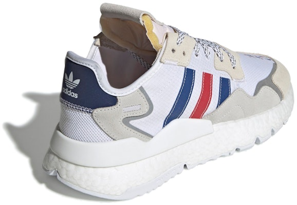 阿迪达斯夜行者 '白色皇家红色' FV3586 Shop 阿迪达斯夜行者 '白色皇家红色' FV3586