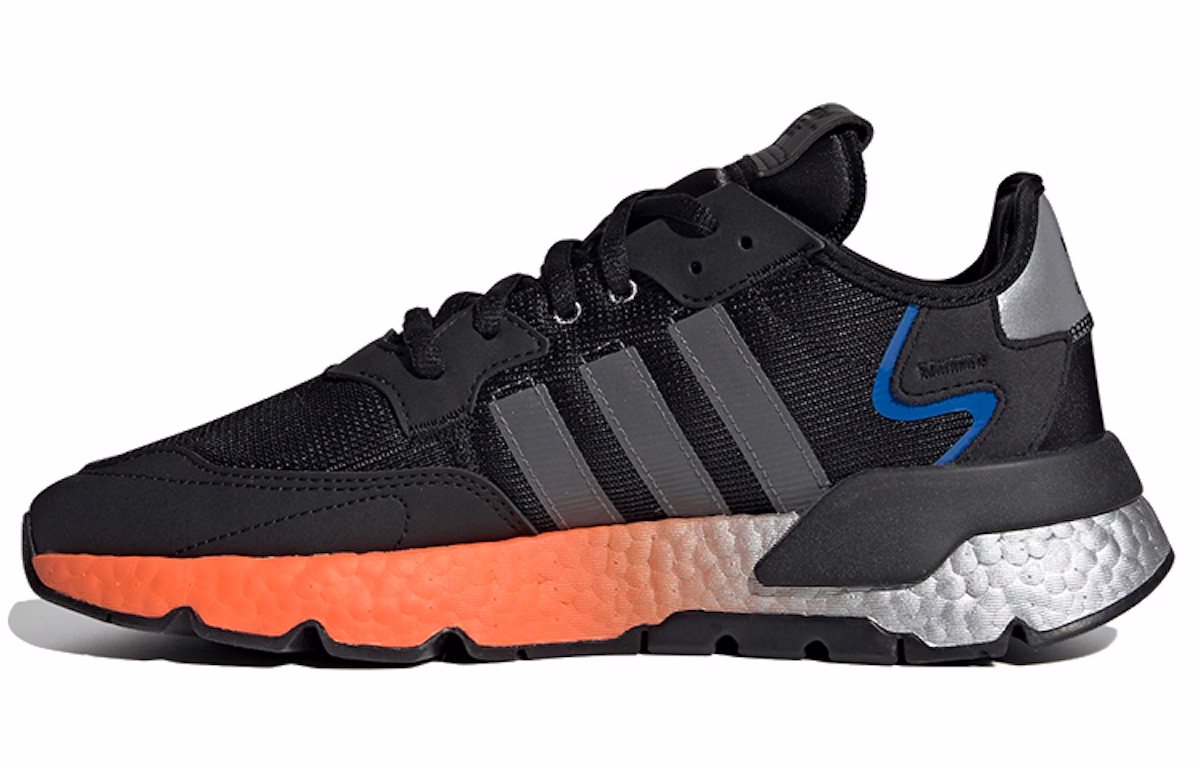 adidas Nite Jogger Black Orange Silver FY3686