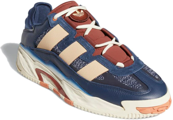 adidas originals Niteball 防滑耐磨 低筒 運動休閒鞋 男女款 藍黃 Lookbook adidas originals Niteball 防滑耐磨 低筒 運動休閒鞋 男女款 藍黃