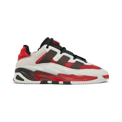 adidas Niteball 'Crystal White Scarlet'