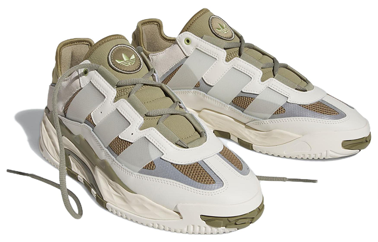 Lookbook adidas Niteball 'Putih Pucat Olive' ID8068