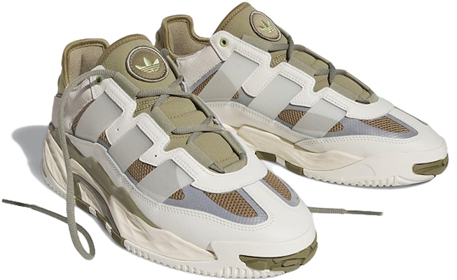 adidas Niteball 'Putih Pucat Olive' ID8068 Lookbook adidas Niteball 'Putih Pucat Olive' ID8068