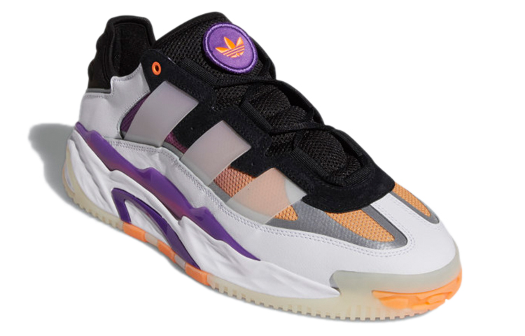 Lookbook 아디다스 나이트볼 "화이트 액티브 퍼플" S24138