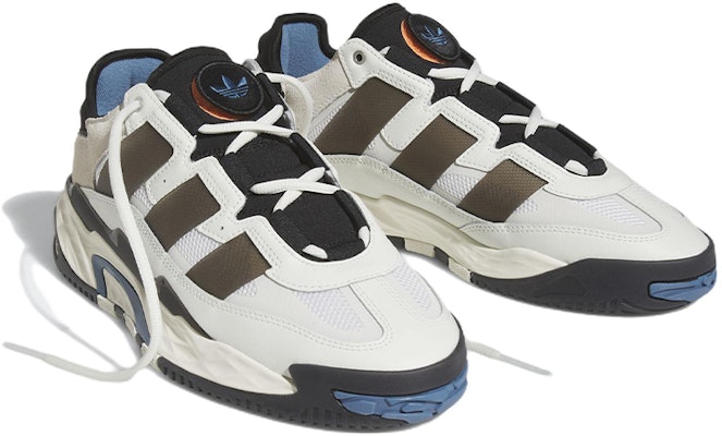 아디다스 나이트볼 '화이트 블랙 블루' FZ5741 Lookbook 아디다스 나이트볼 '화이트 블랙 블루' FZ5741