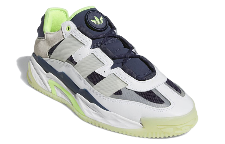 Lookbook adidas Niteball 'Putih Shadow Hijau Navy' GY8564
