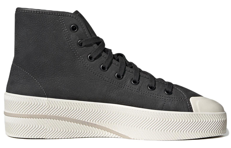 Lookbook adidas Nizza 2 Kulit 'Kelabu Karbon' GX7315