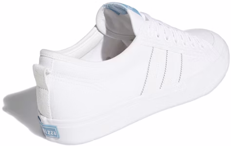 阿迪達斯 Originals NIZZA 低幫 板鞋 男女同款 標準白 Shop 阿迪達斯 Originals NIZZA 低幫 板鞋 男女同款 標準白