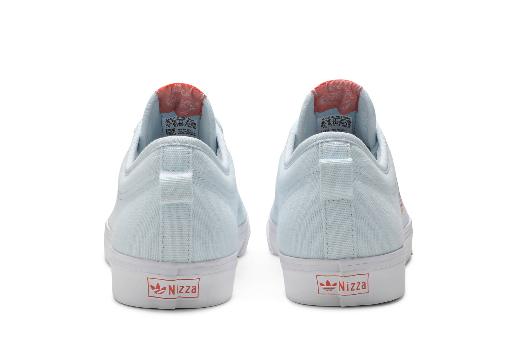 Details for adidas Nizza 'Trefoil Colorido - Sky Tint' FW4539