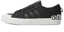 Buy adidas originals NIZZA 低筒 板鞋 男女兩用 黑晶白